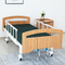 Có thể điều chỉnh bằng tay Giường bệnh viện Lưng nâng Giường bệnh viện Kiểu đầu giường bằng gỗ Có ray