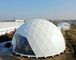 Đường kính 15m PVC tráng PVC Lều trắc địa hình cầu Lều mái vòm rõ ràng