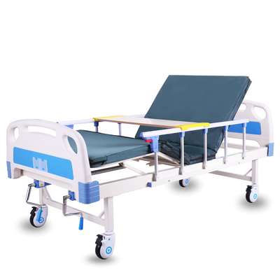 Giường bệnh viện có thể điều chỉnh tay quay đôi Giường bệnh viện đa chức năng Hướng dẫn sử dụng giường cho điều dưỡng