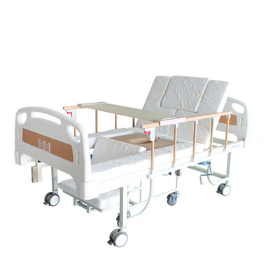 Đa chức năng Giường điều dưỡng điều dưỡng bằng tay Giường lăn cho bệnh nhân Bệnh viện Giường bệnh có thể điều chỉnh được